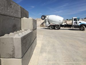 Hanford Sand and gravel ready mix truck